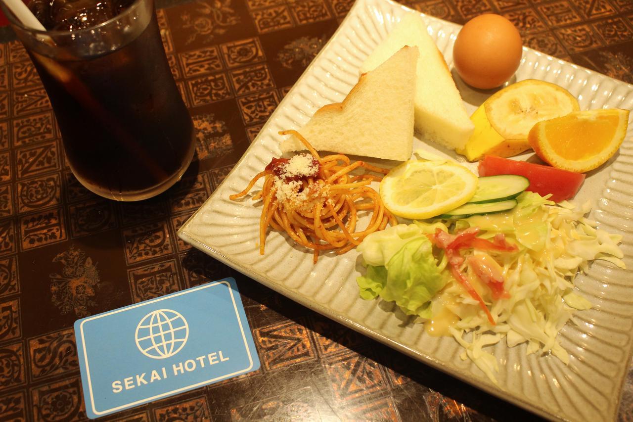 Sekai Hotel Fuji Ōsaka Exterior foto